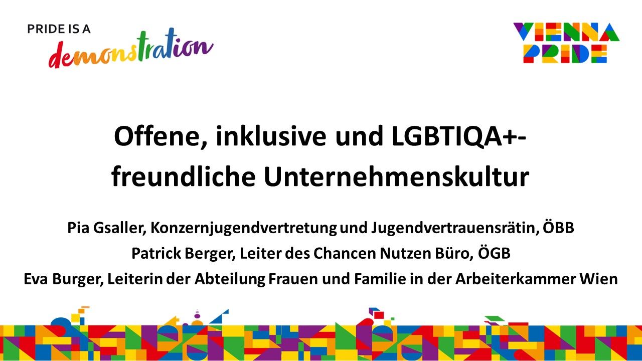 Offene, inklusive und LGBTIQA+- freundliche Unternehmenskultur