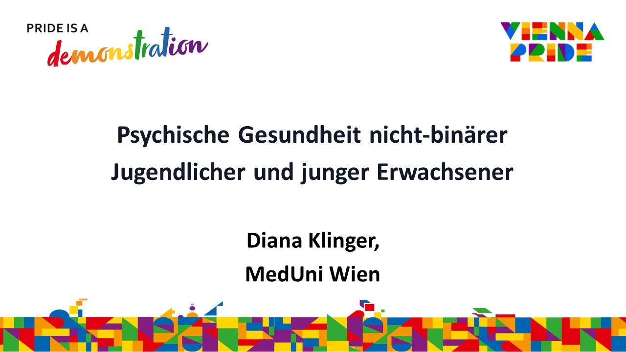 Psychische Gesundheit nicht-binärer Jugendlicher und junger Erwachsener