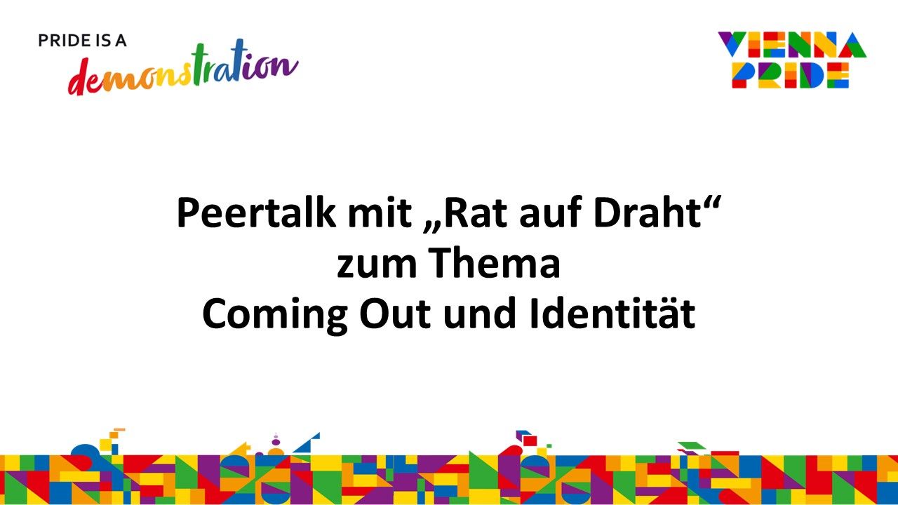 Peertalk mit „Rat auf Draht“ zum Thema Coming-Out und Identität