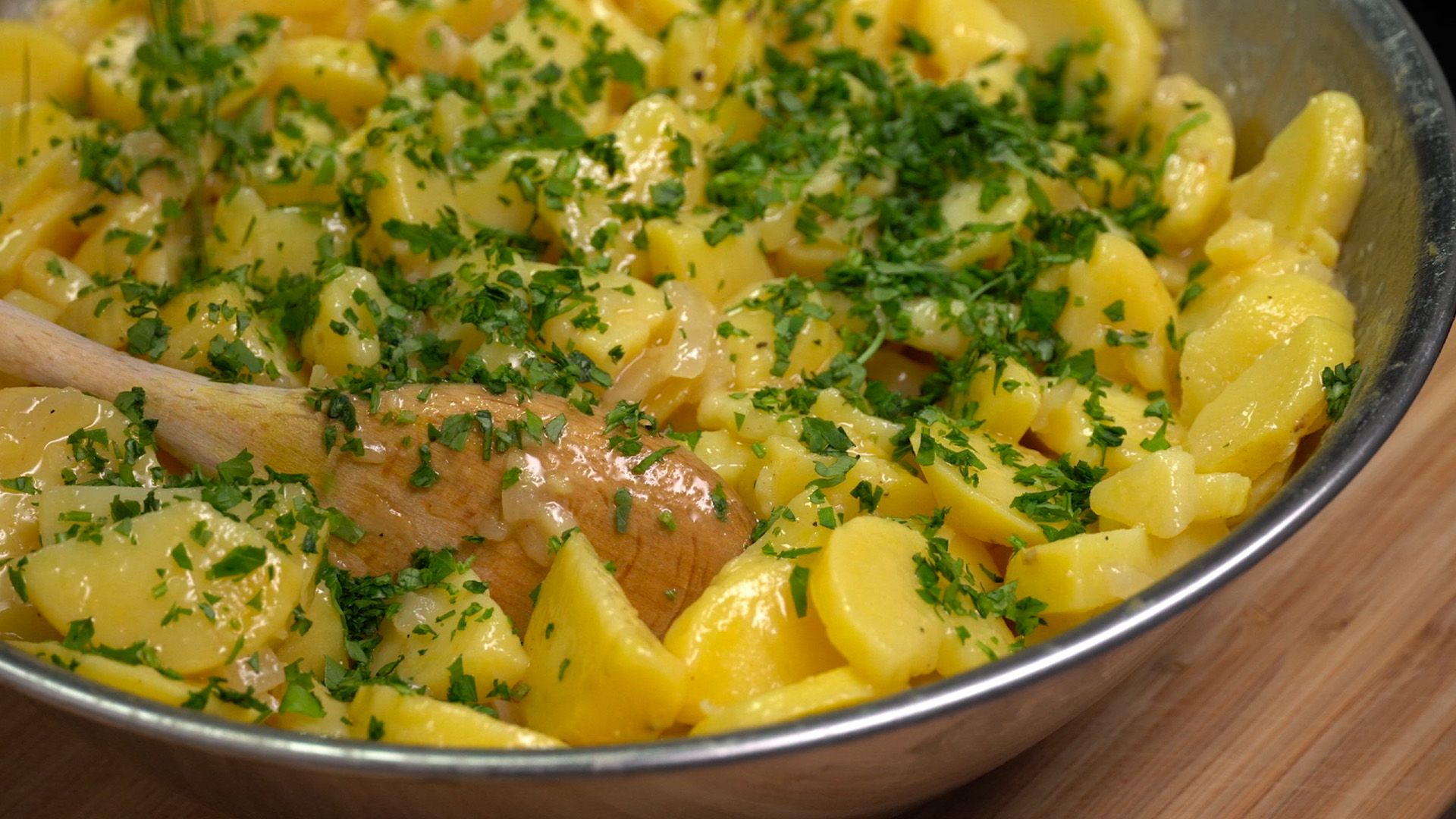 Kartoffelsalat mit Wiener / Frohe Weihnachten