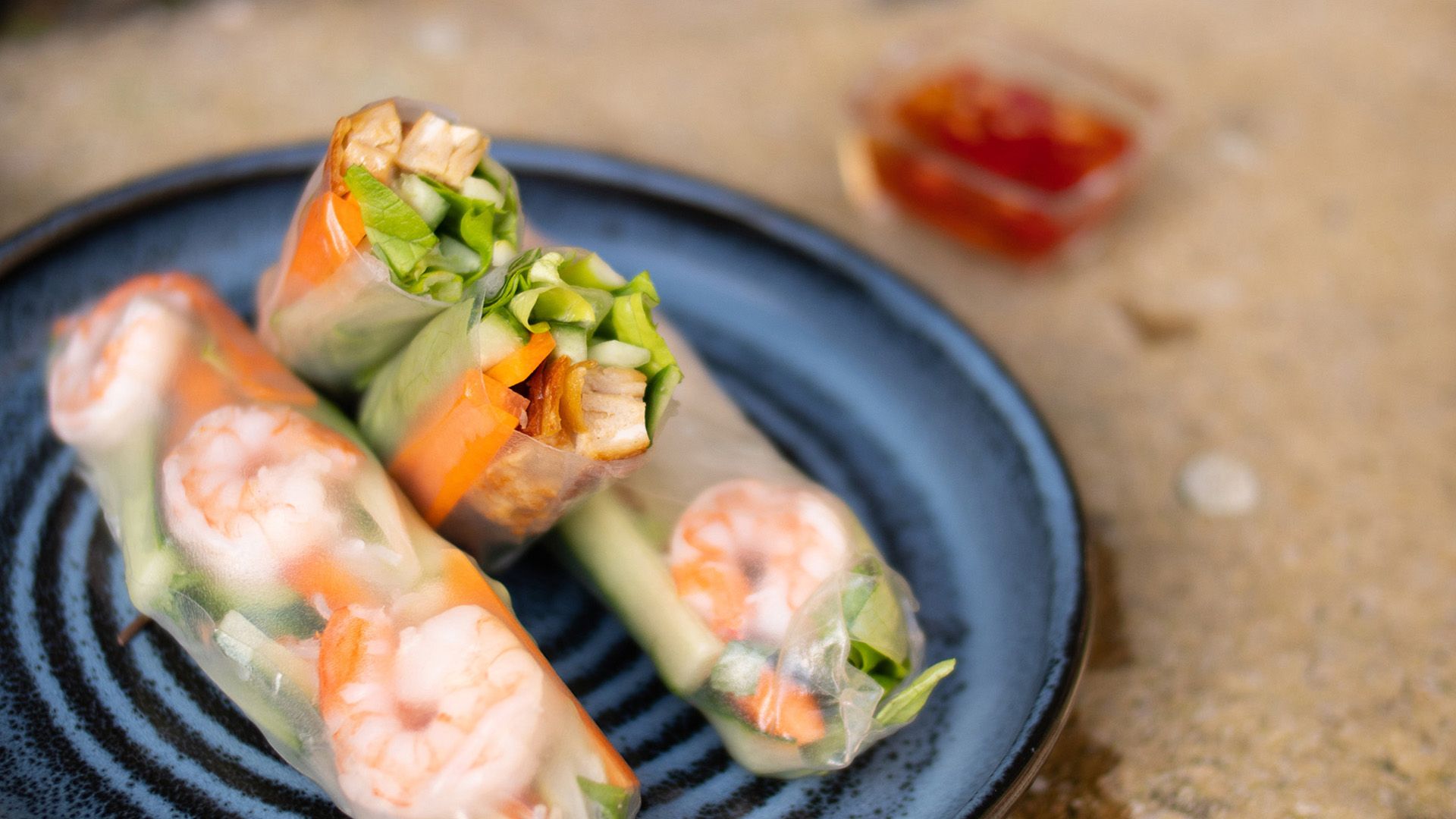 Vietnamesische Sommerrollen für zuhause
