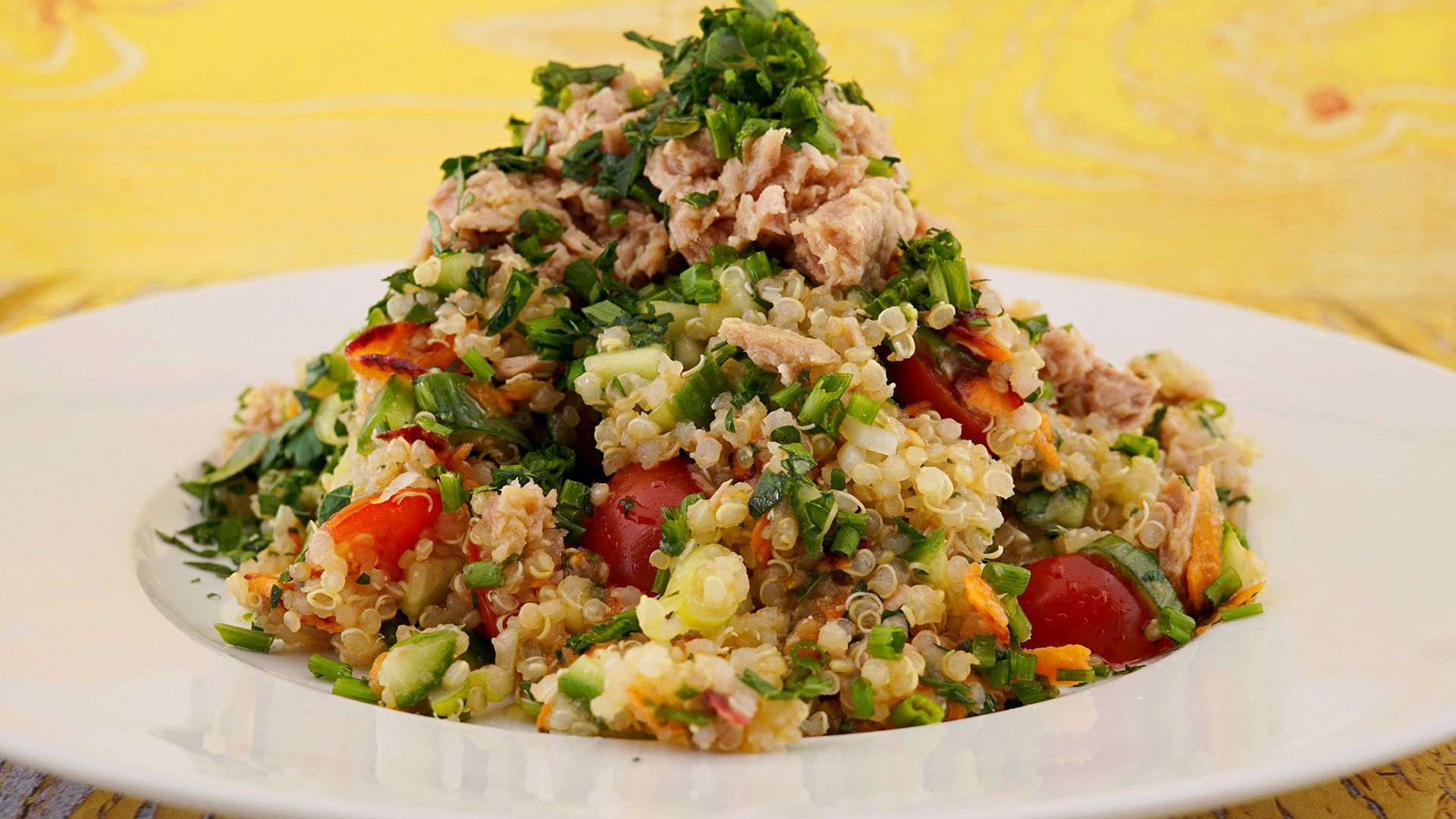 Tabbouleh mit Thunfisch