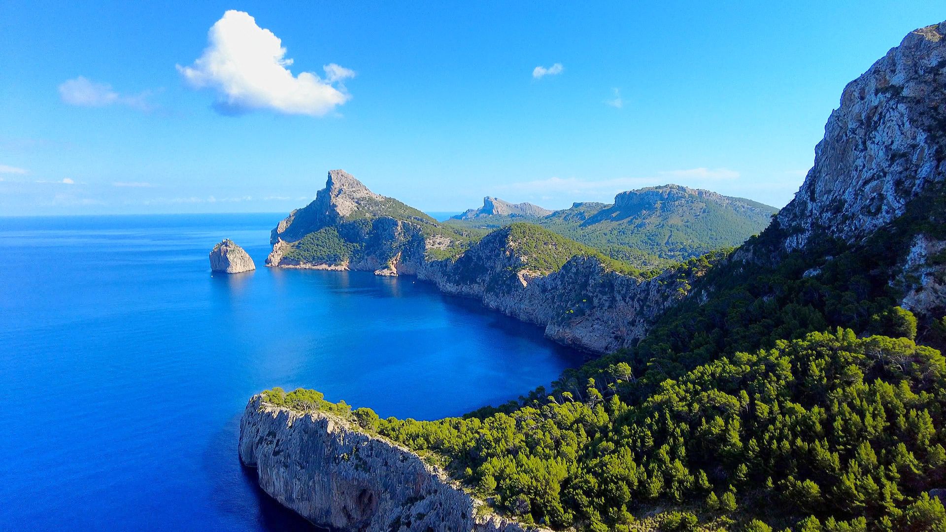Vom Port d'Alcudia zum Cap Formentor