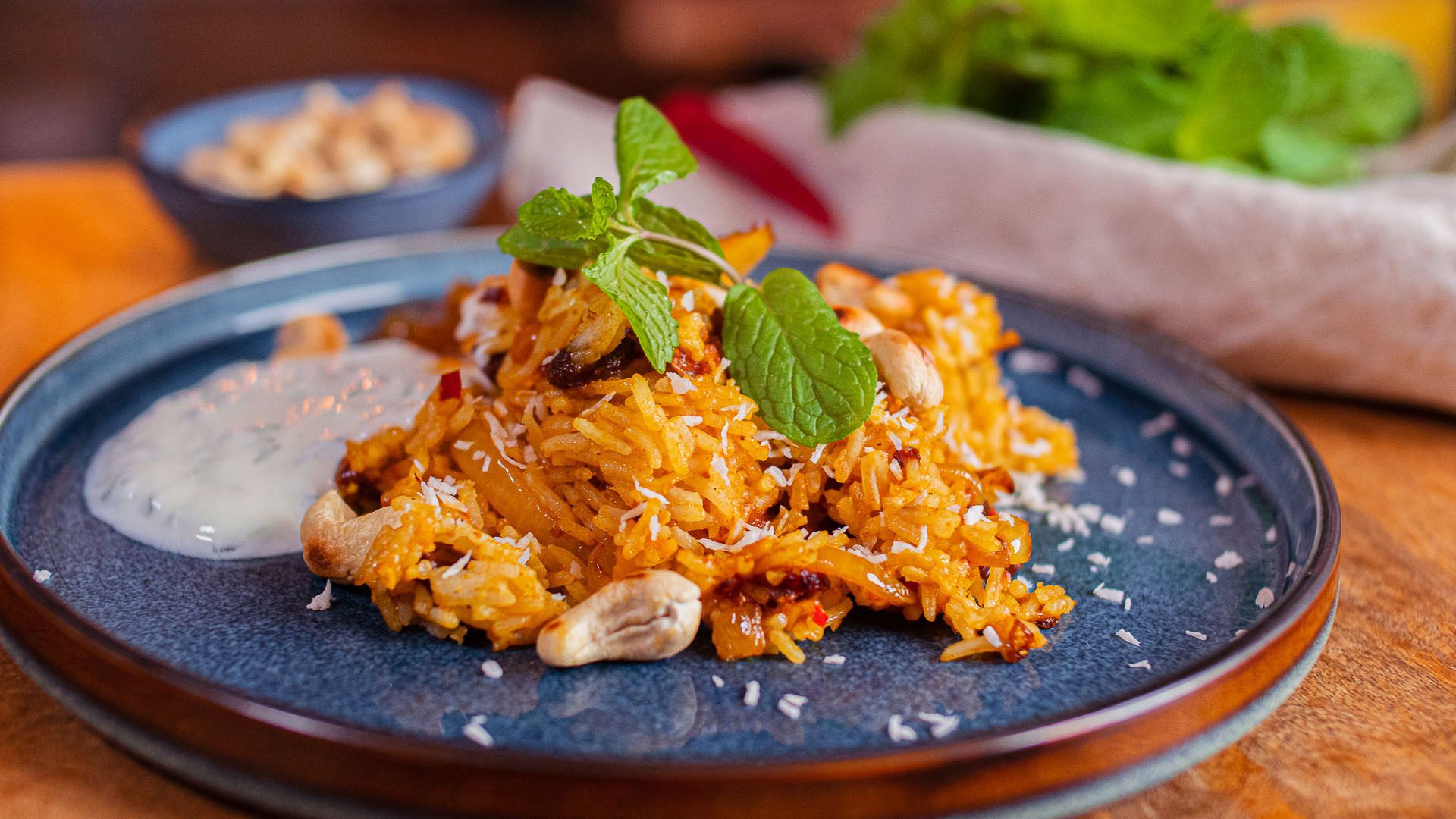 Würzige Reispfanne mit jeder Menge Geschmack! (Biryani)