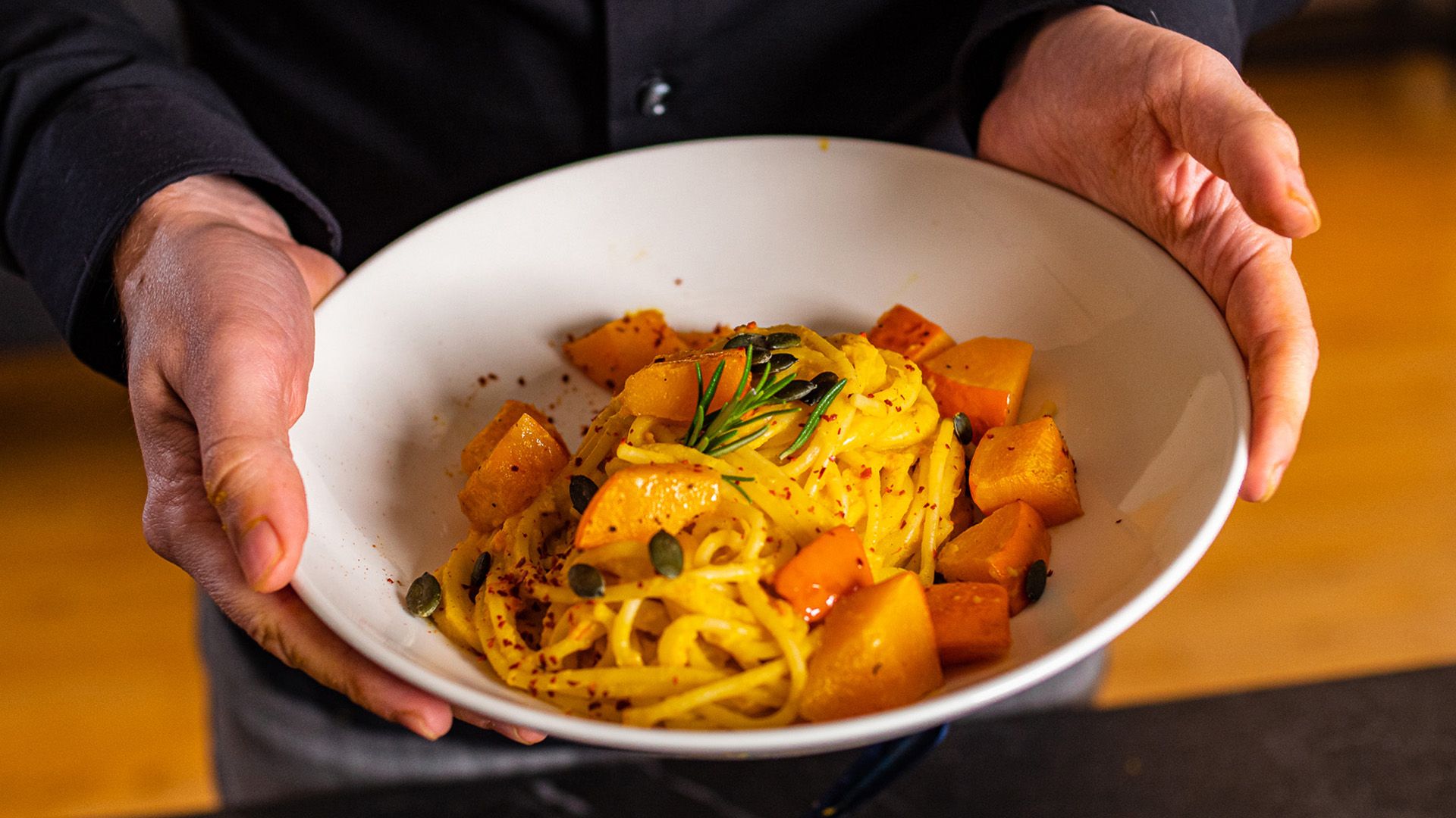 Diese Kürbis Pasta ist beeindruckend lecker