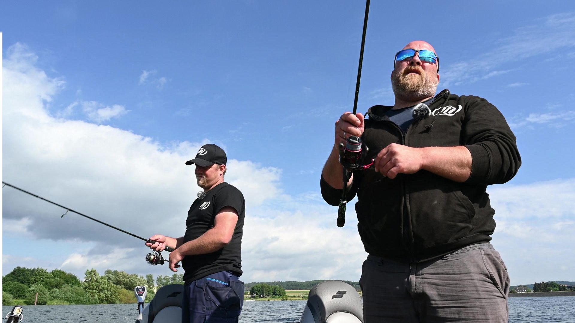 Gummifischangeln auf Hecht und Barsch vom Boot