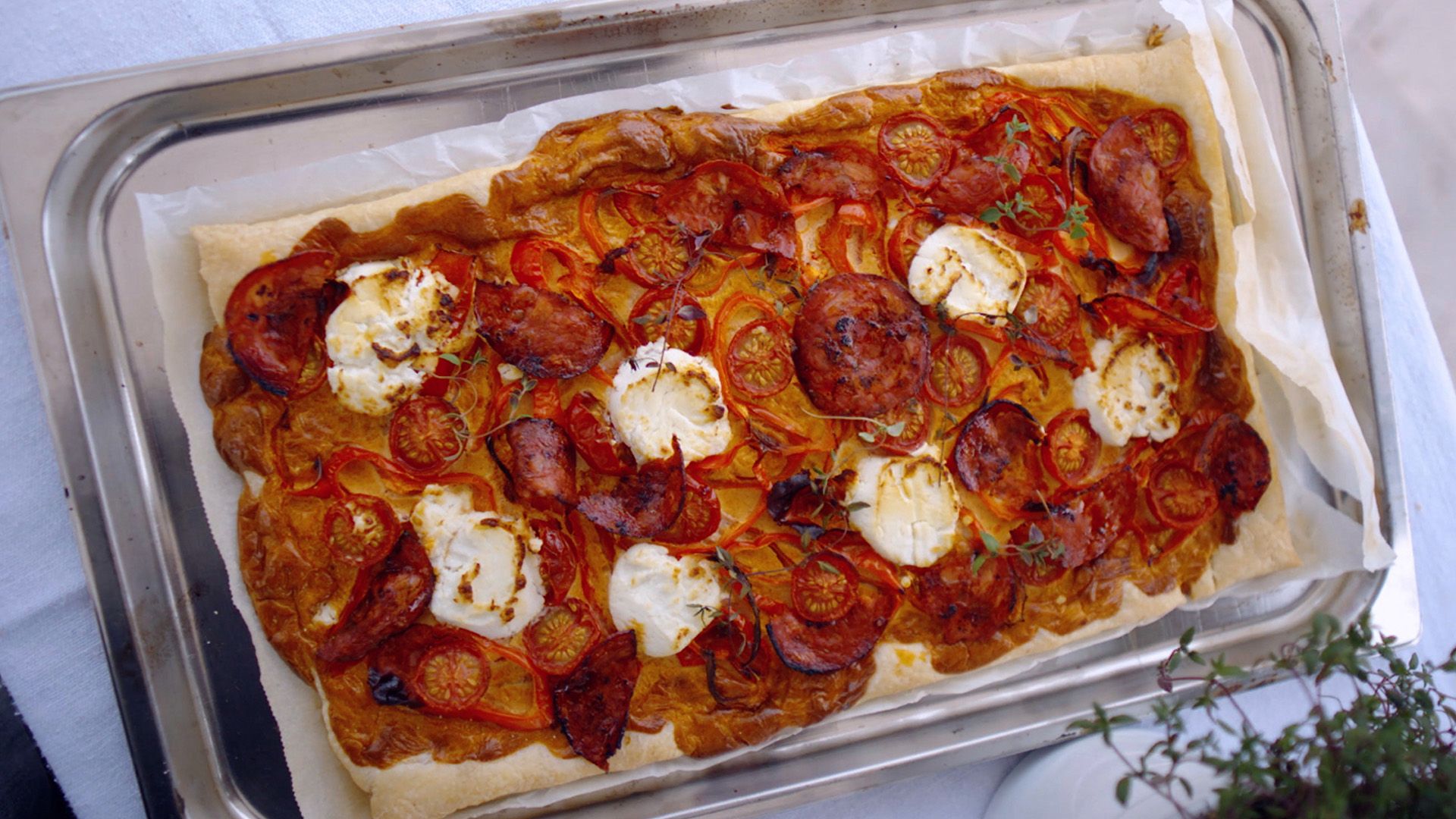 Chorizo Tarte