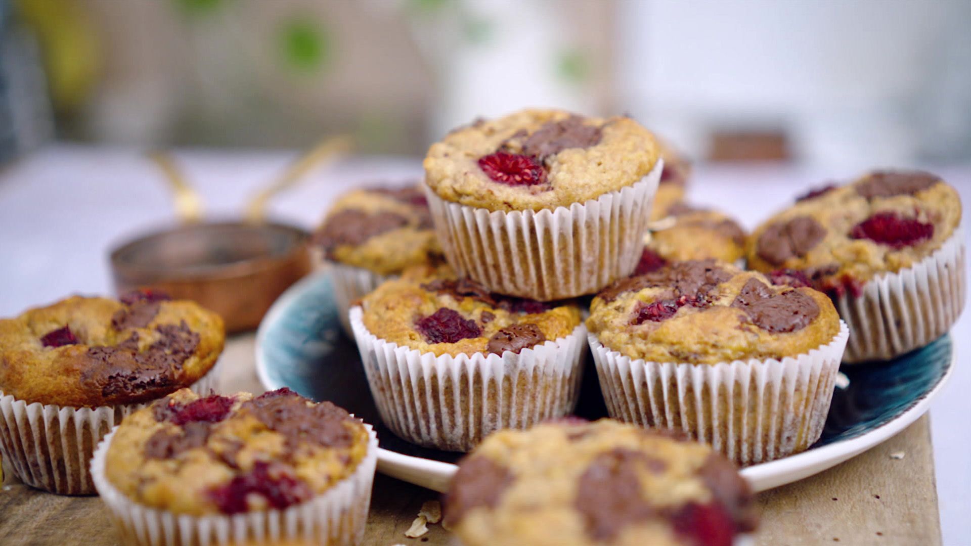 Bananan-Schoko Muffins