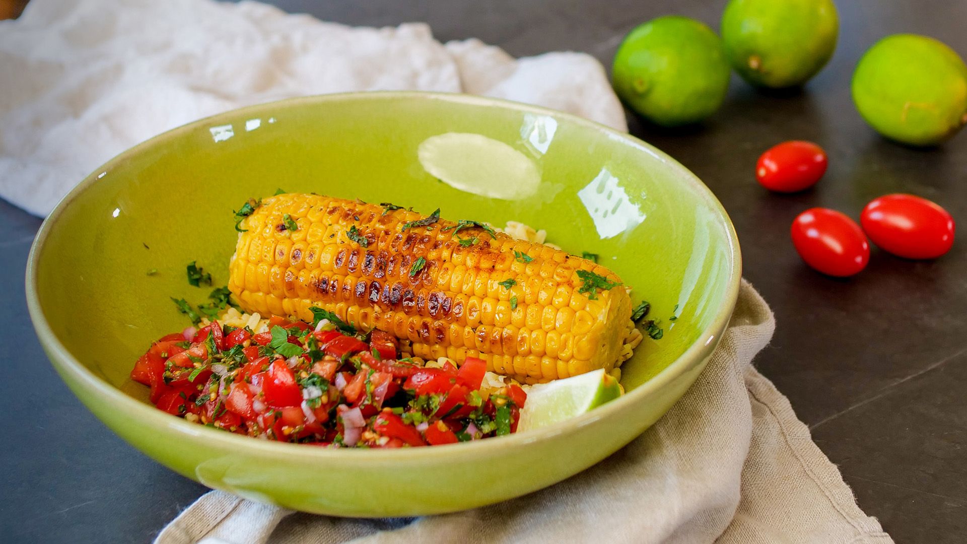 Schnelles Bowl Rezept mit Salsa