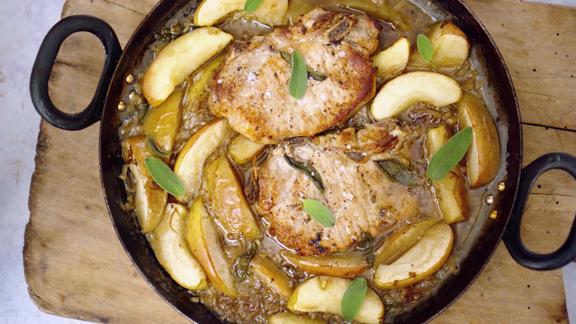 Gebratenes Schweinekotelett