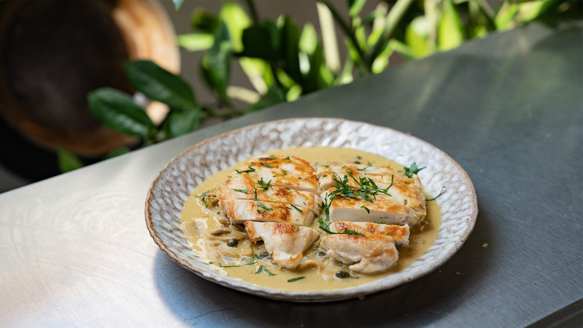 Weißweinsauce mit Kapern