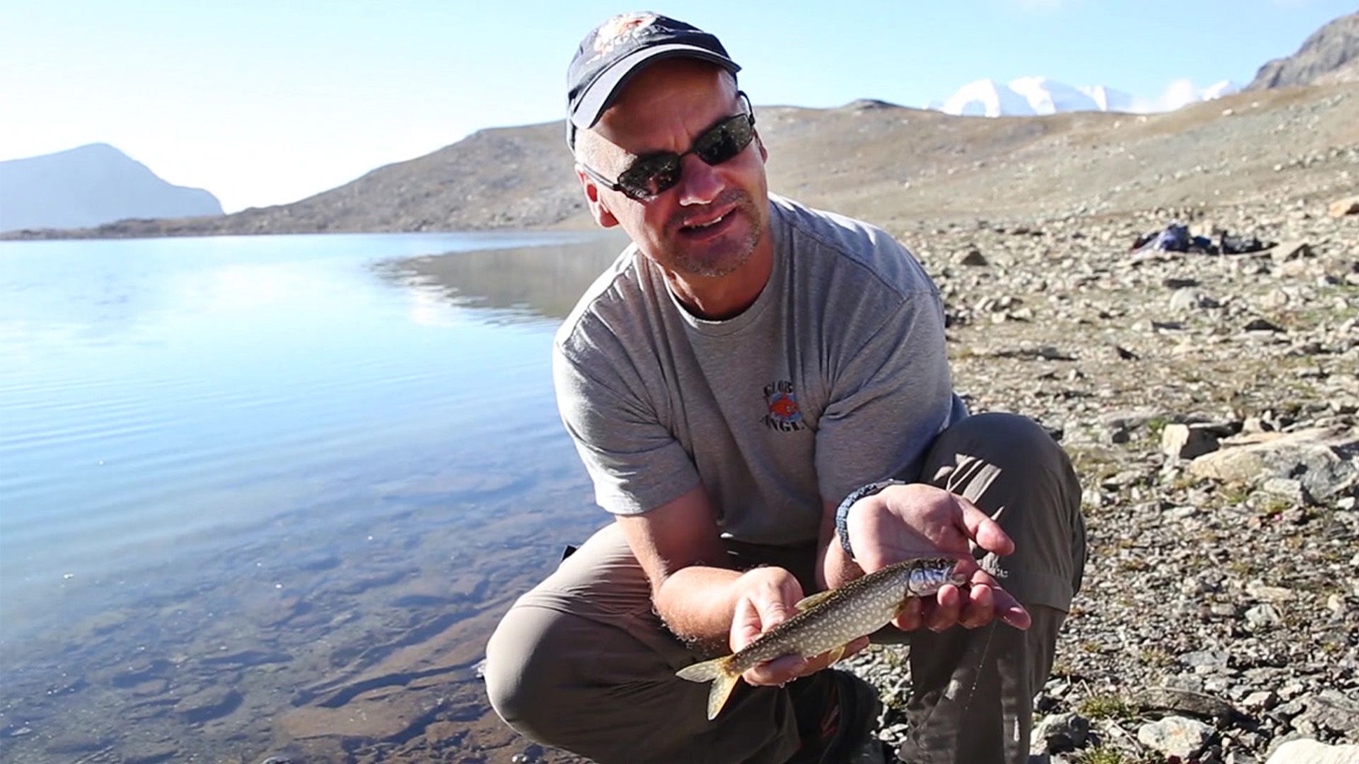 Auf hochalpine Saiblinge im schweizer Bergland