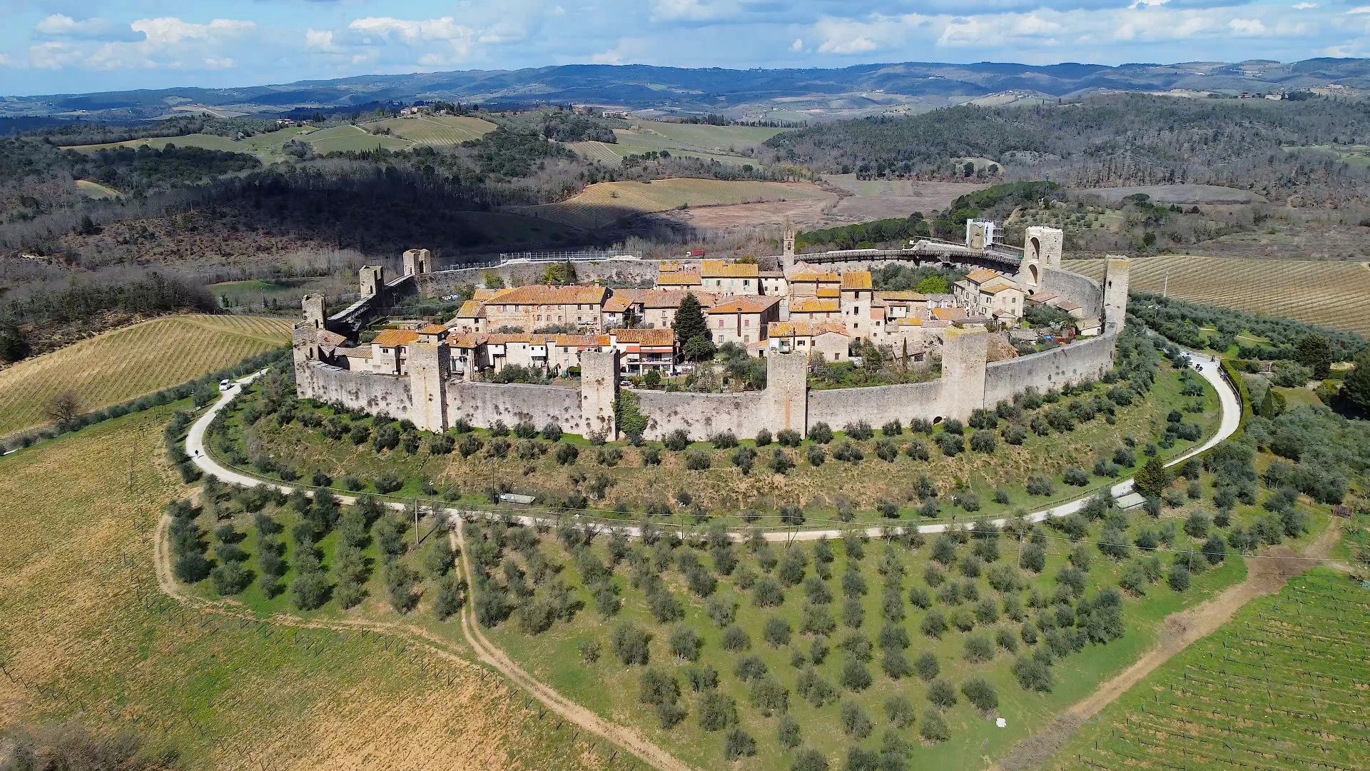 Teil 4: Von Pisa über Cecina Mare und Volterra zurück nach San Gimignano