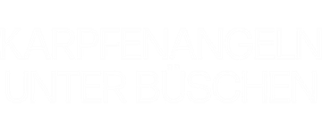 Karpfenangeln unter Büschen