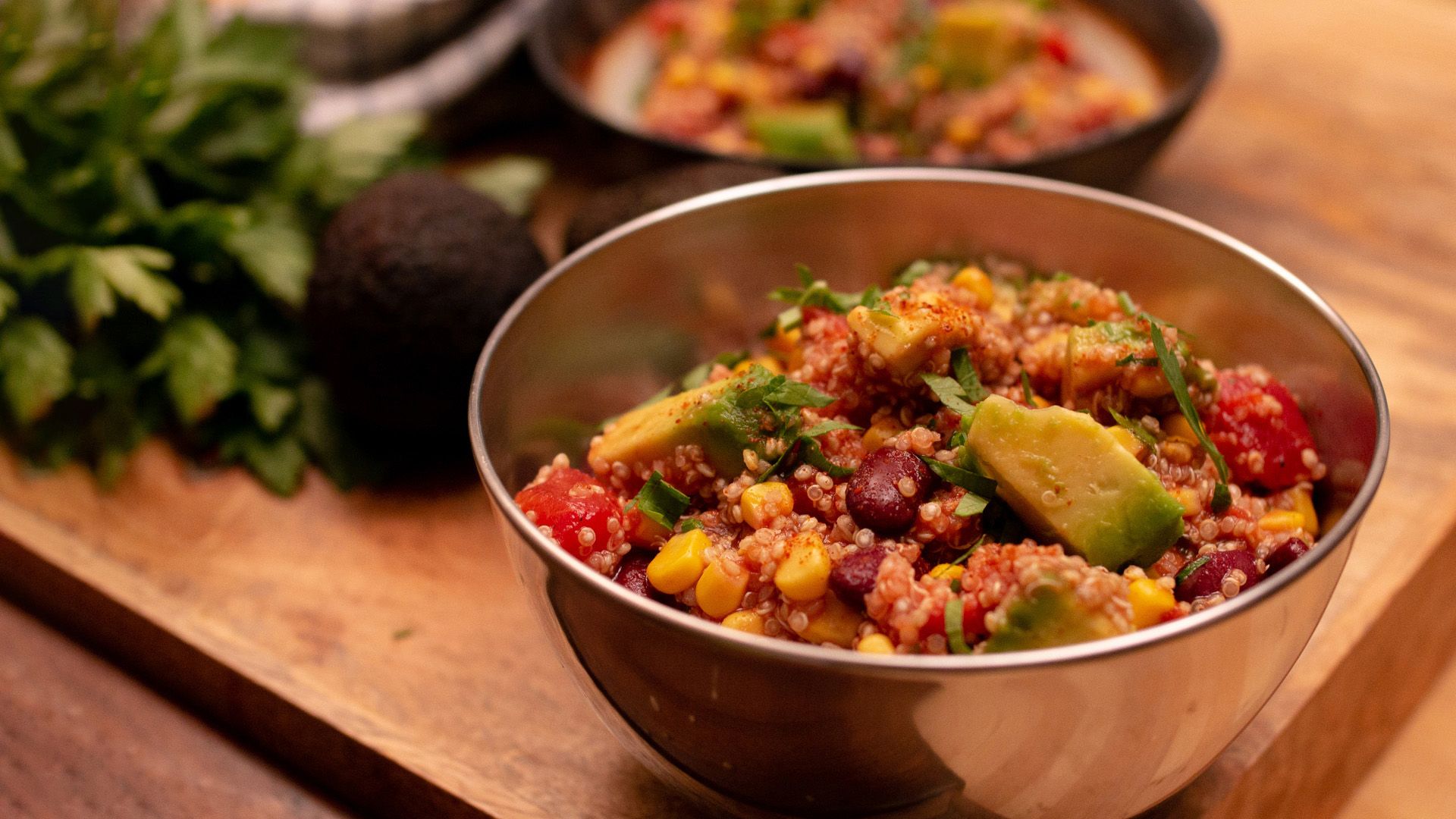 Meal Prep Rezept für heiße Tage! Quinoa-Salat Bowl