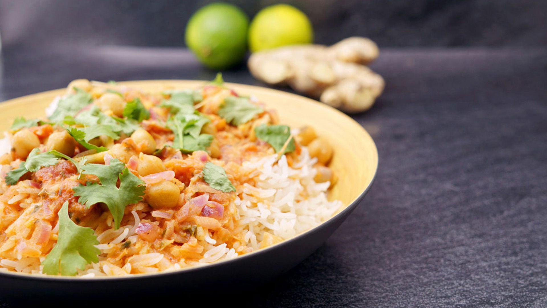 Kichererbsen-Curry (vegan)