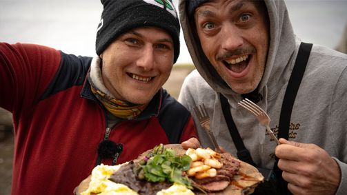 Cook out - draußen auf'kocht! Cook out - draußen auf'kocht! - Staffel 1 Folge 15: Plan B an der Ostsee: Surf and Turf mal anders