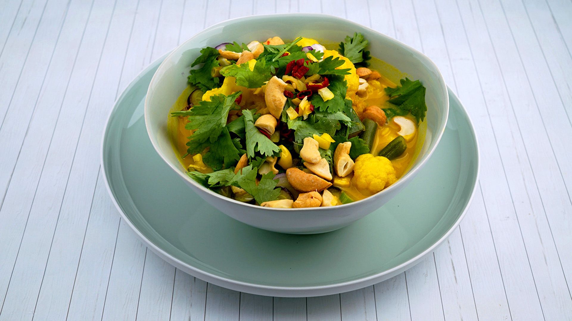 Gelbes Gemüse-Curry