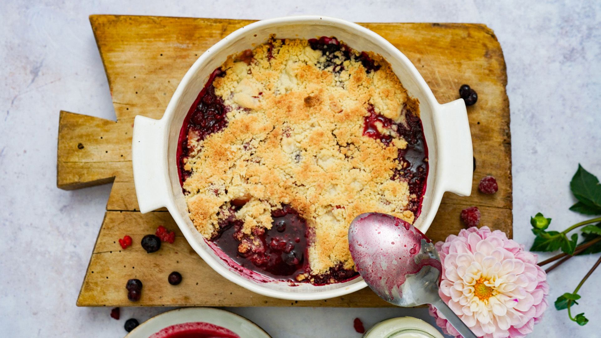 Beeren Crumble