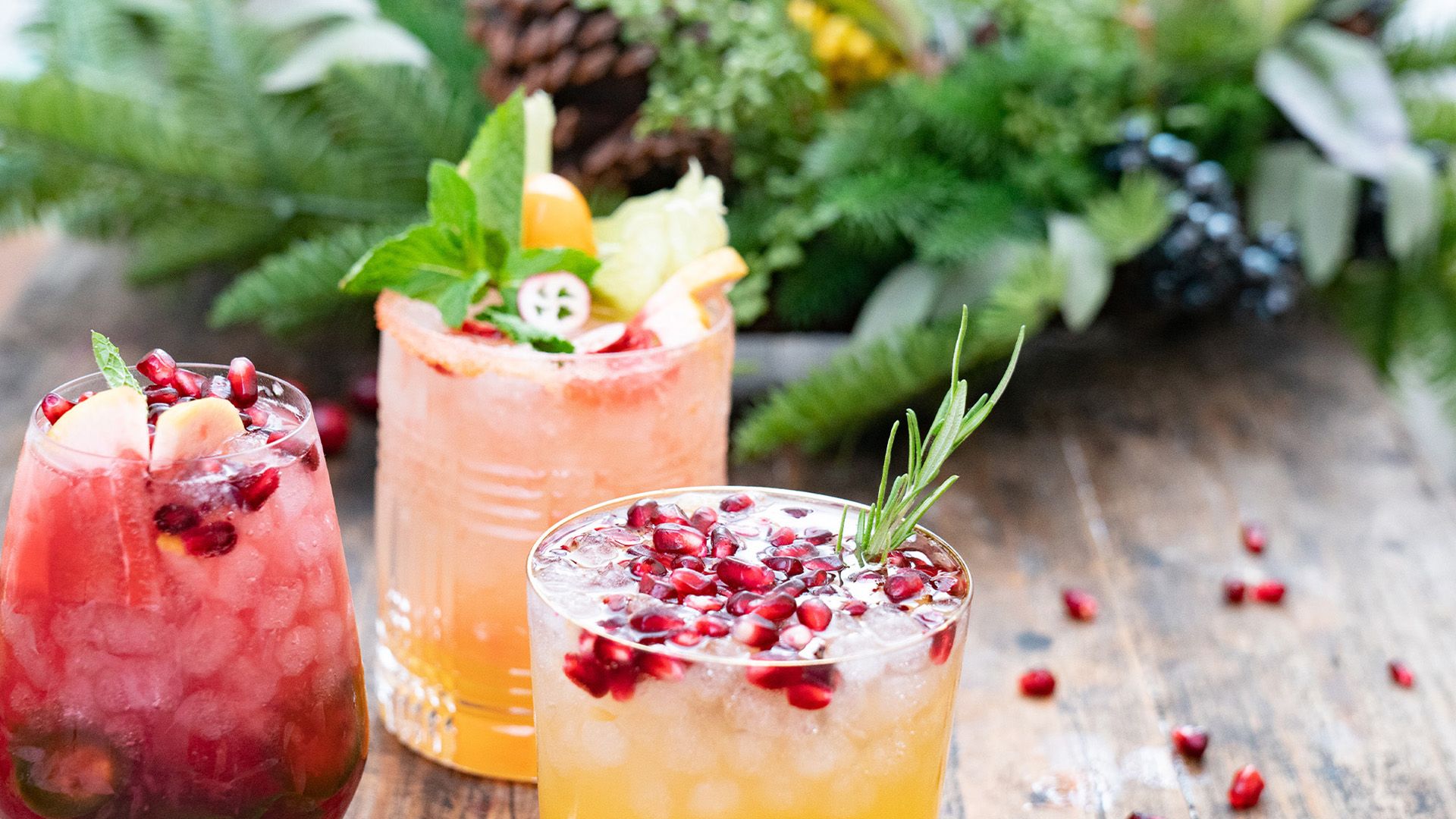 Drei Winter Drinks