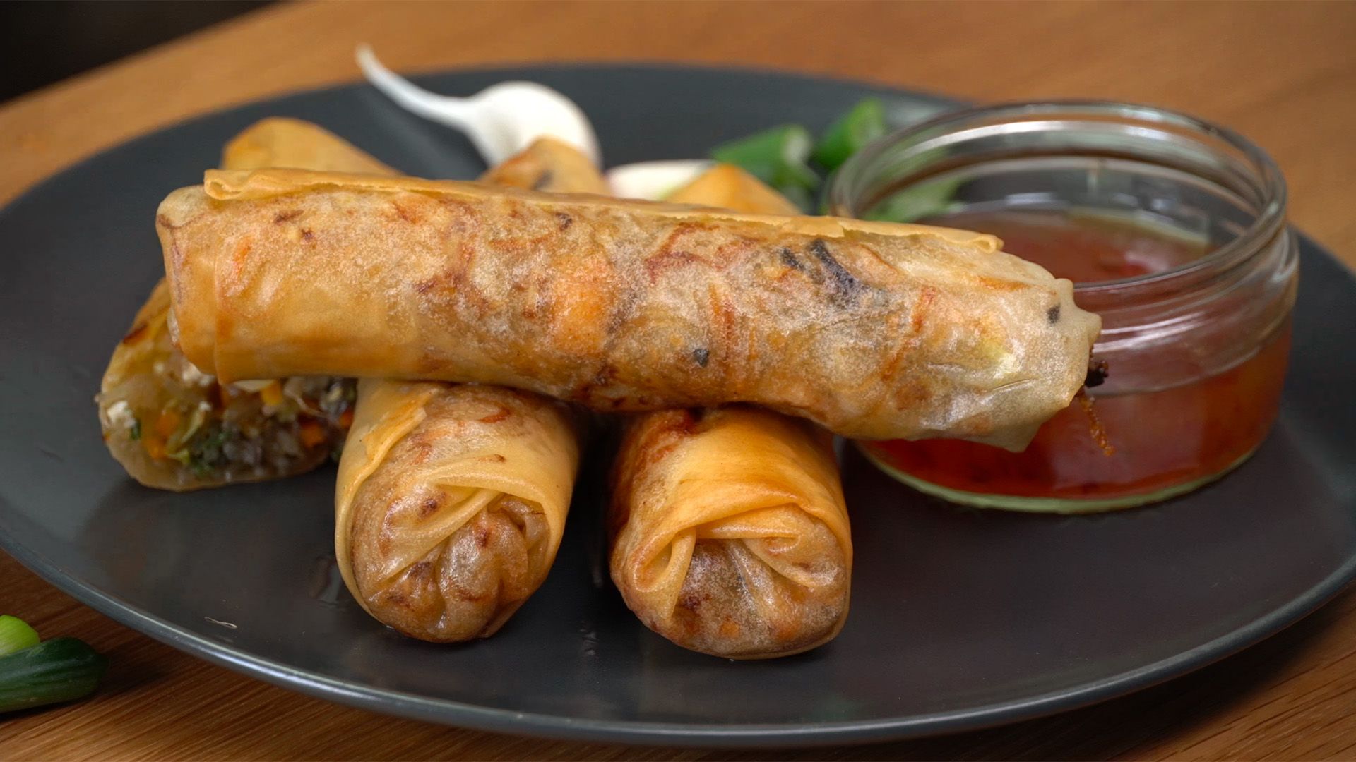 Knusprige Frühlingsrollen