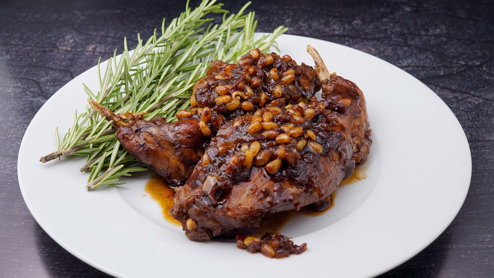 Kaninchen süß-sauer
