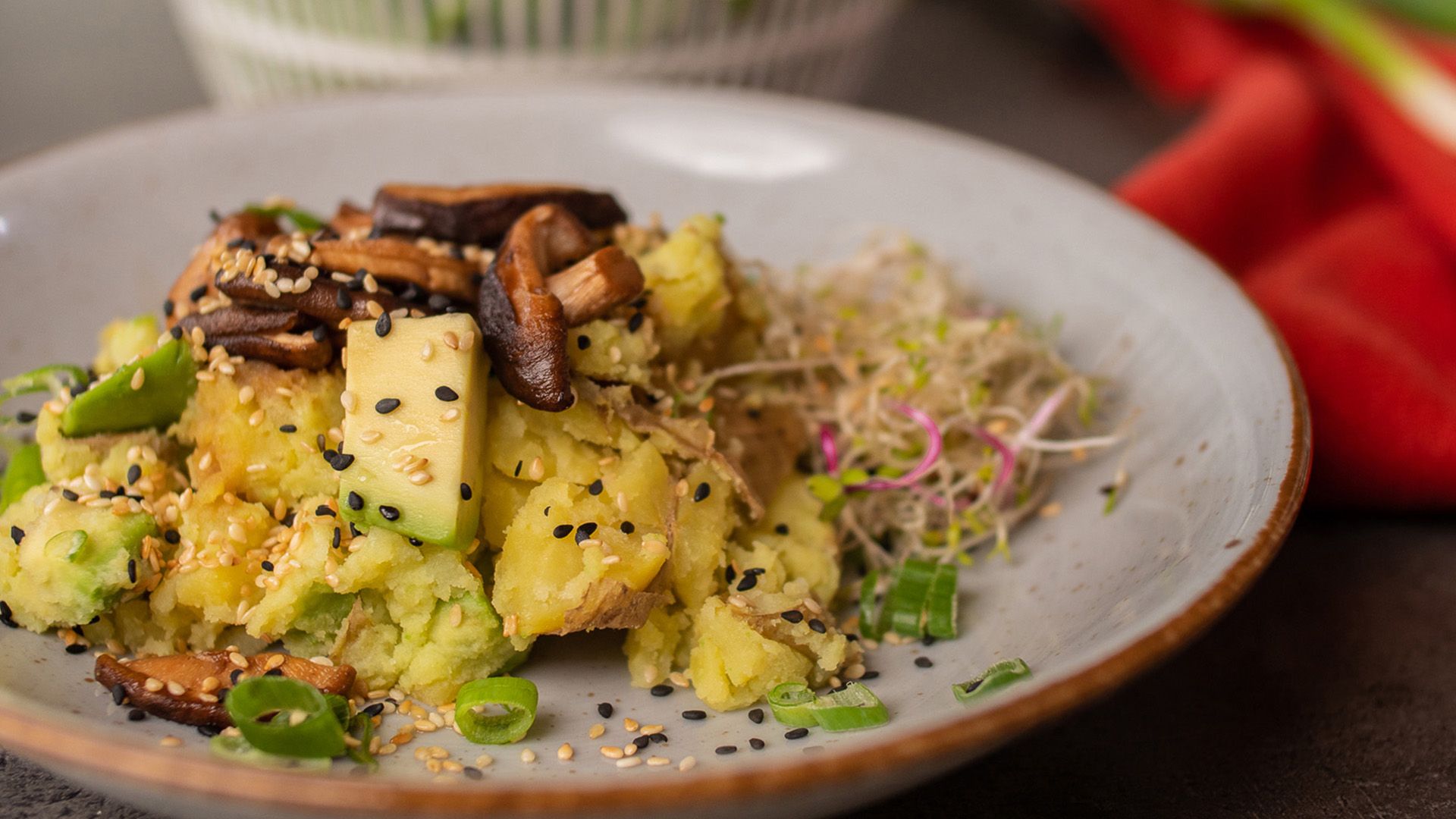 Kartoffel-Avocado Bowl
