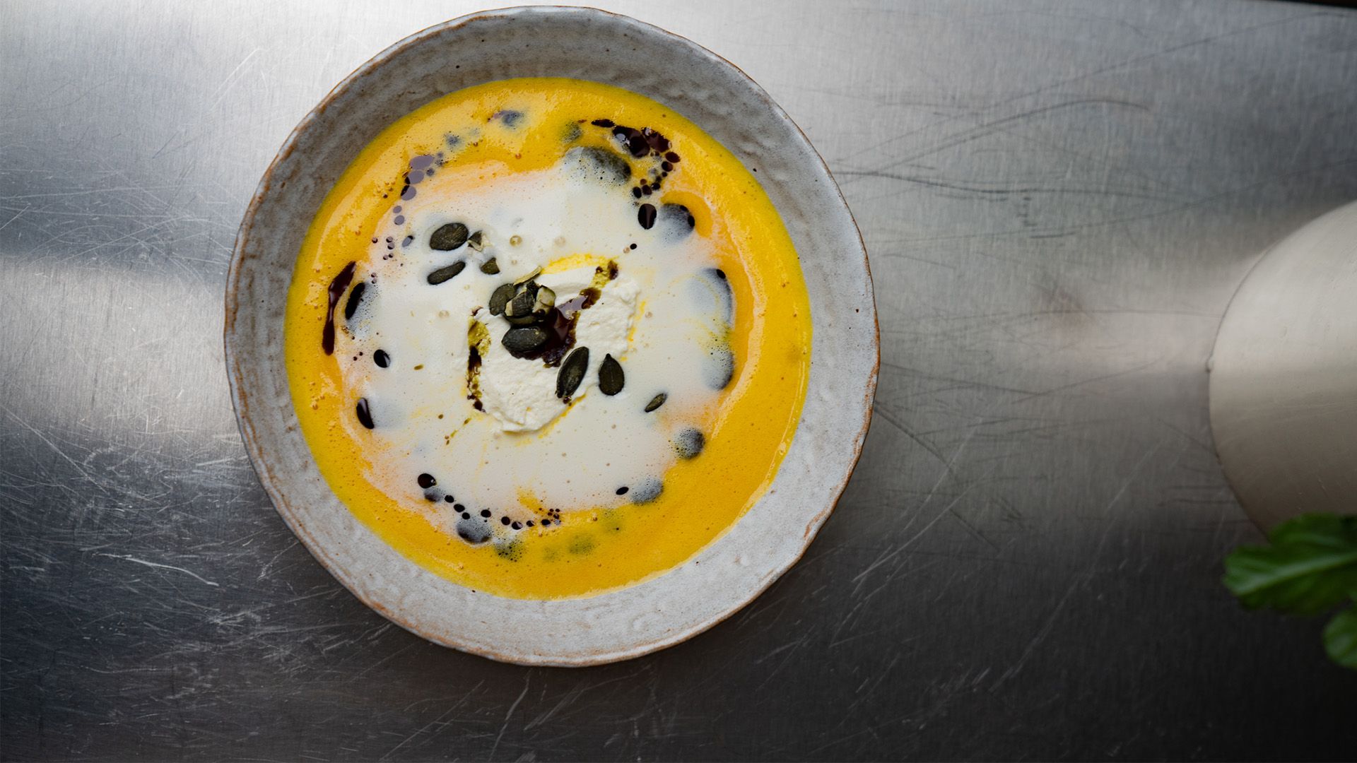Kürbiscremesuppe