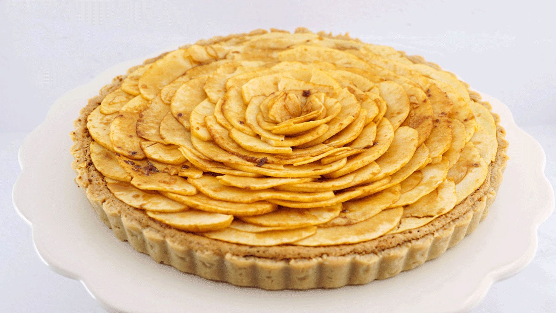 Apfel-Walnuss-Tarte