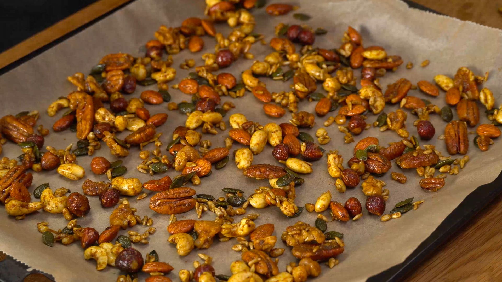 Orientalische Gewürznüsse, der perfekte Snack