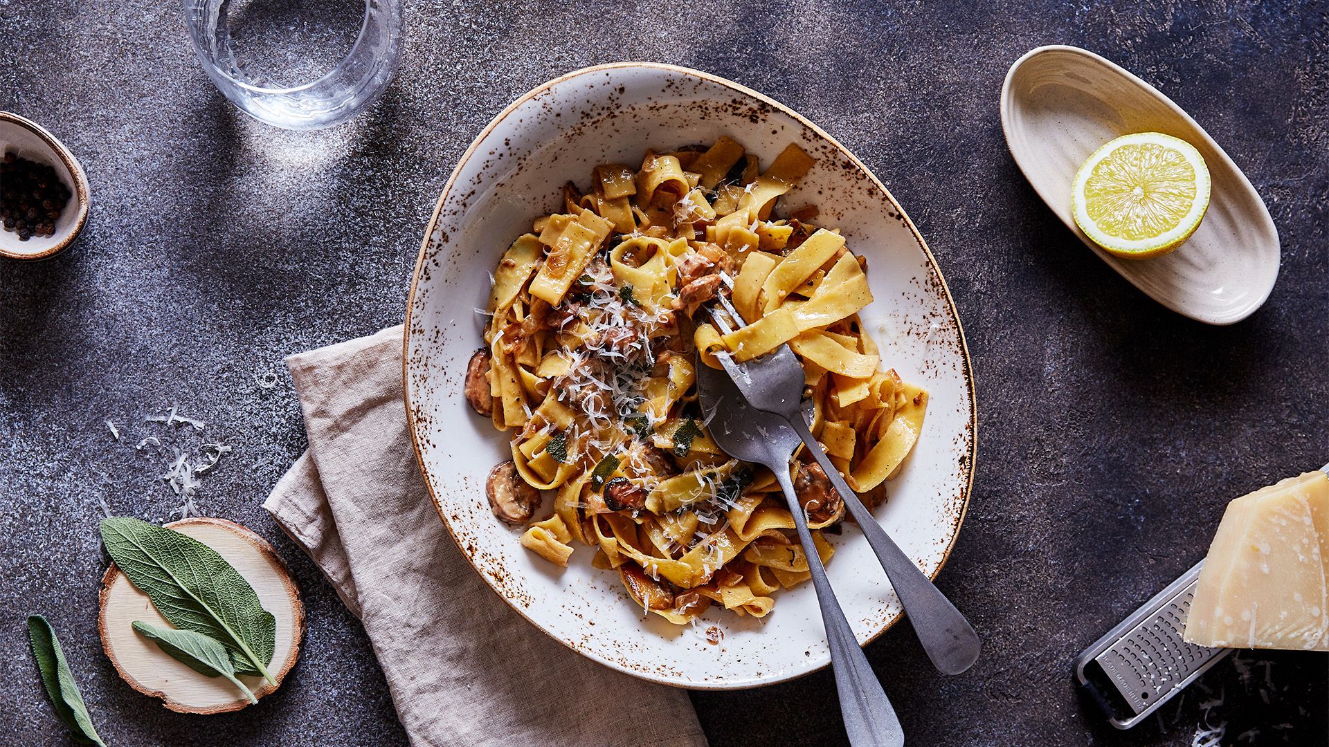Schnelle Pilz-Pasta für stressige Wintertage