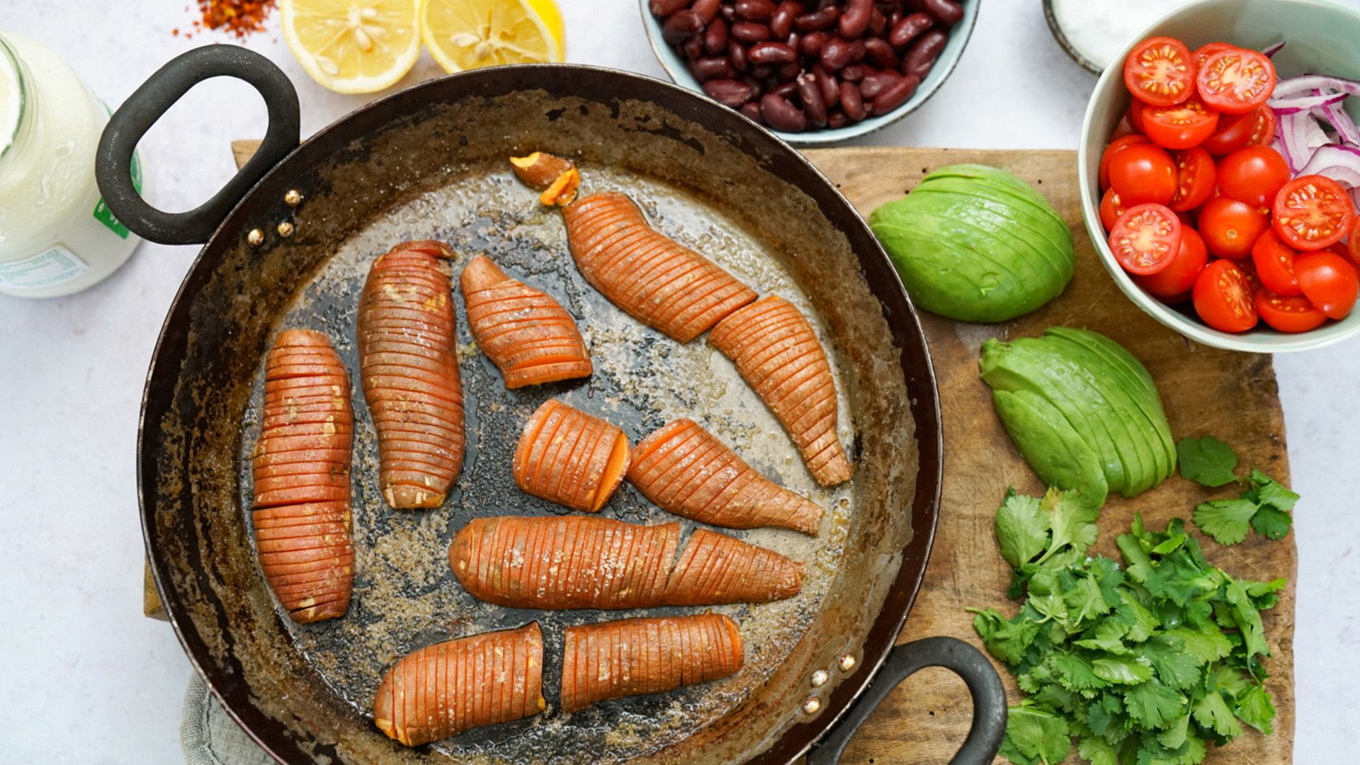 Süßkartoffel-Salat