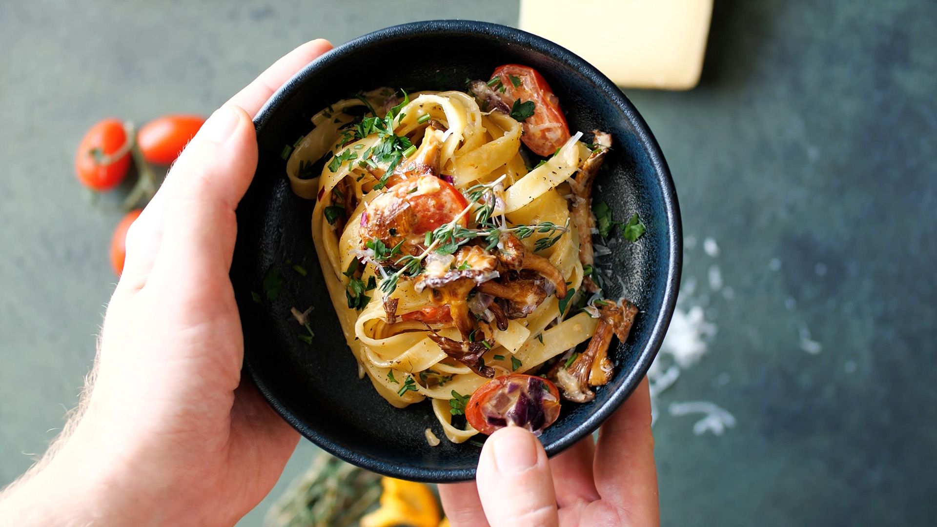 Diese Pfifferlings-Pasta ist der Star der Herbst Rezepte!