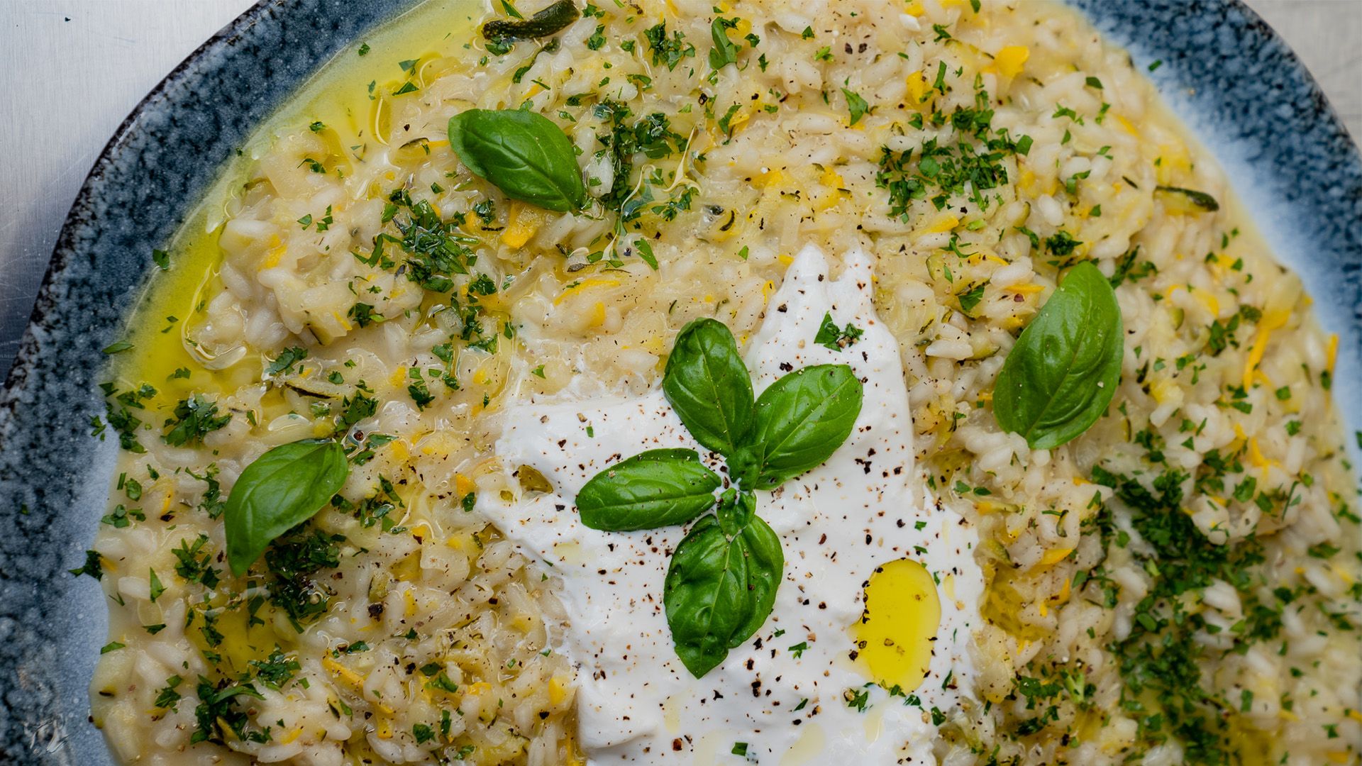 Zucchini Risotto