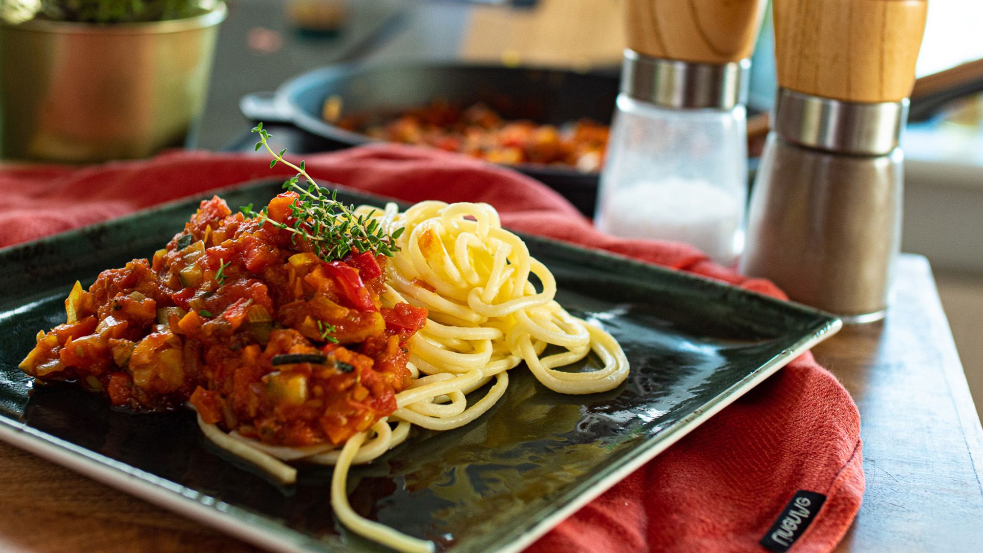 Beeindruckende Gemüsepfanne: Ratatouille