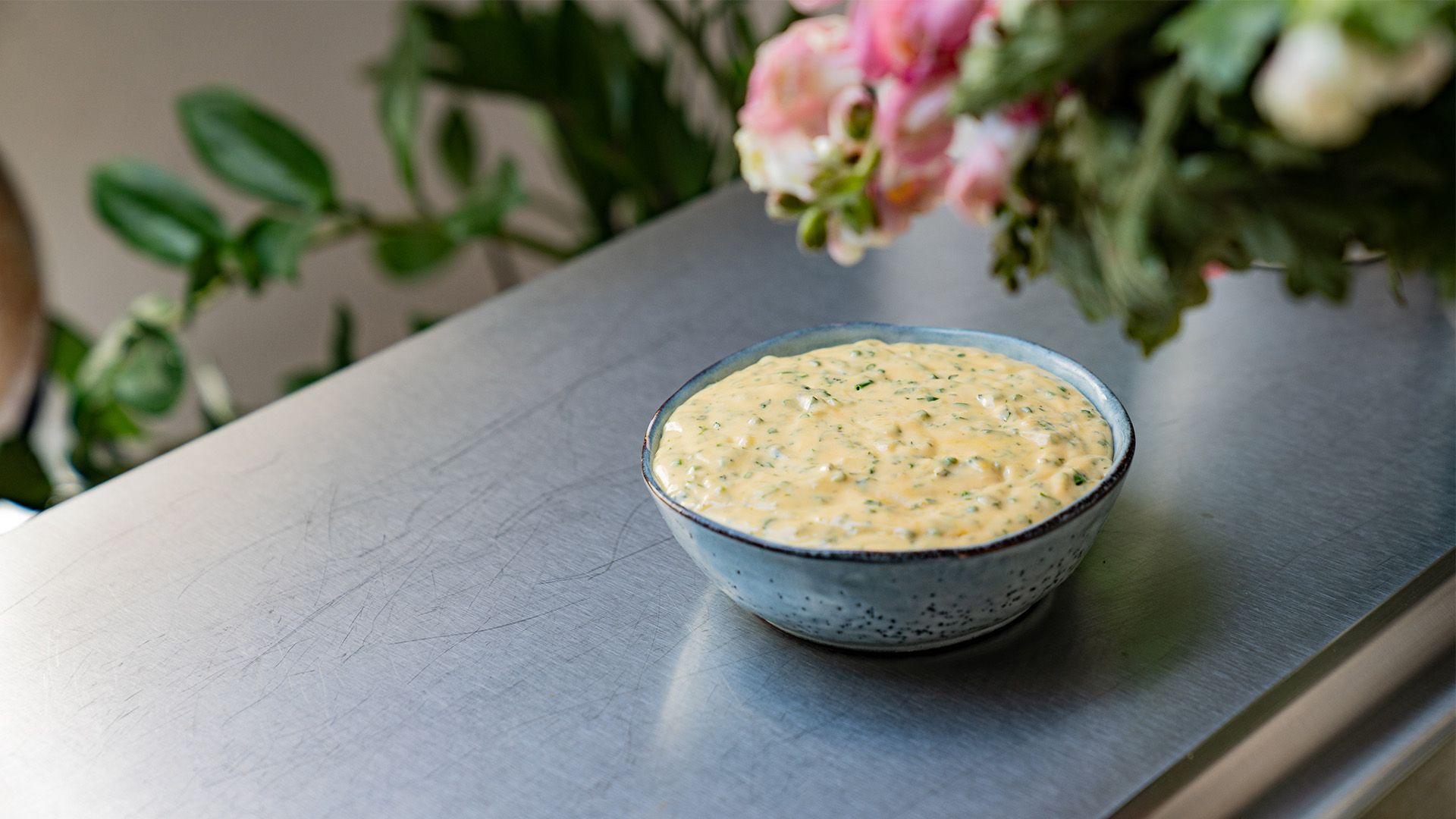 Knoblauch Parmesan Mayo