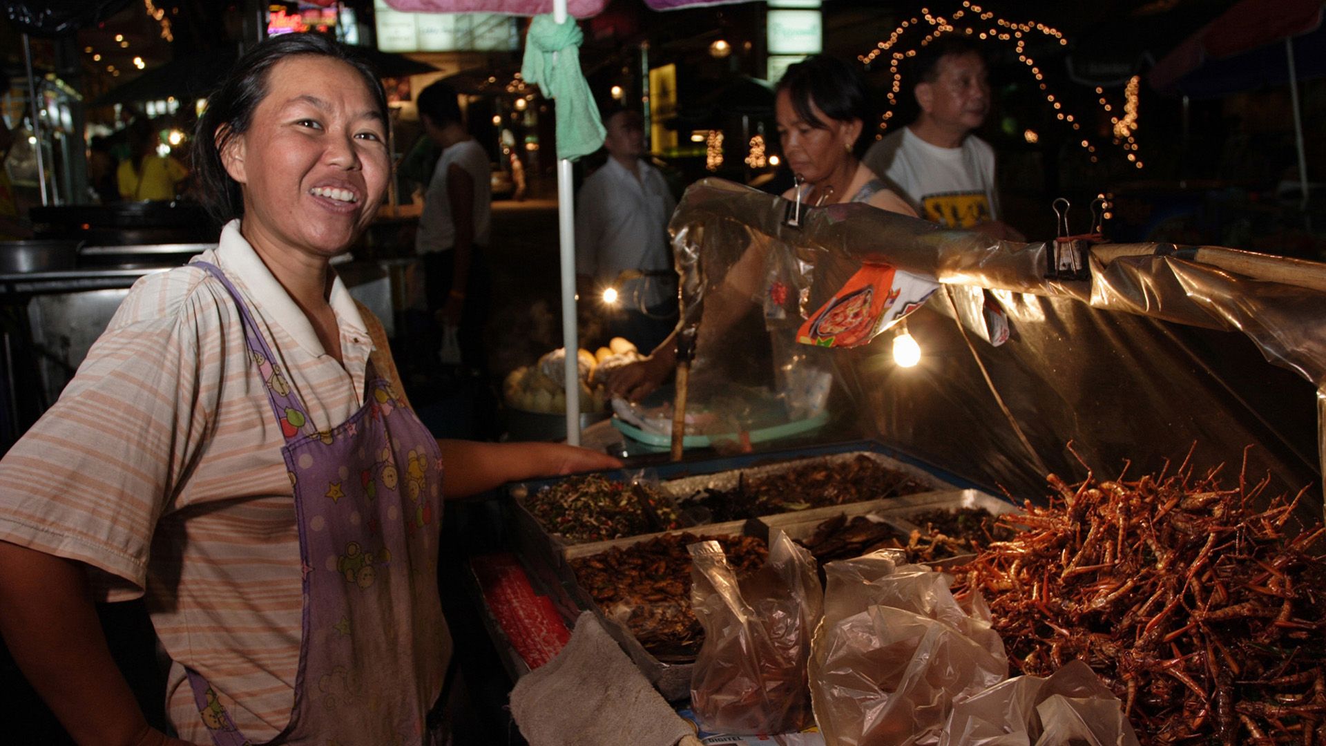 Bangkoks krabbelnde Delikatessen