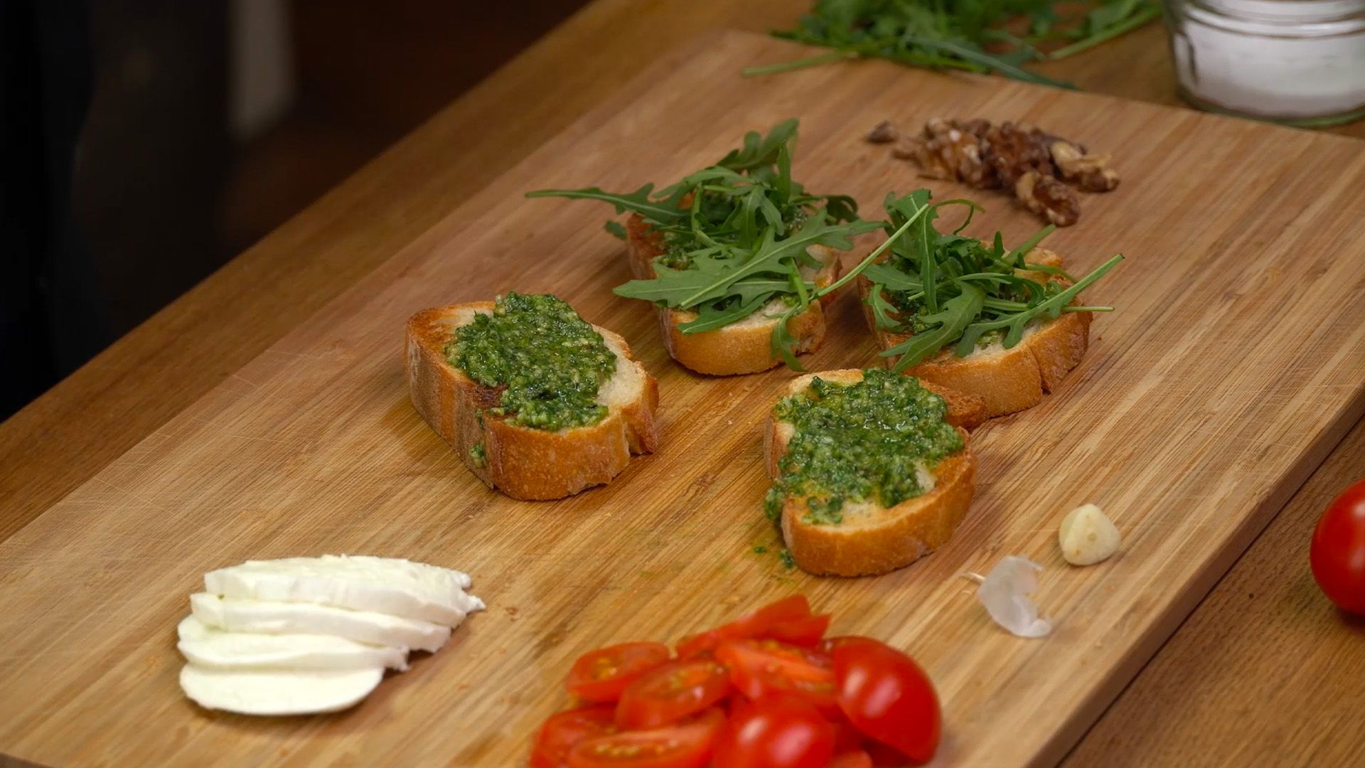 Walnuss Ruccola Pesto