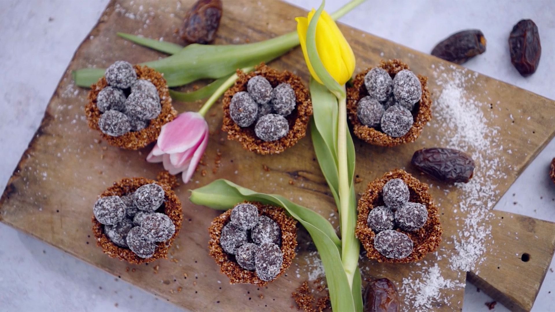 Ostereier Energyballs