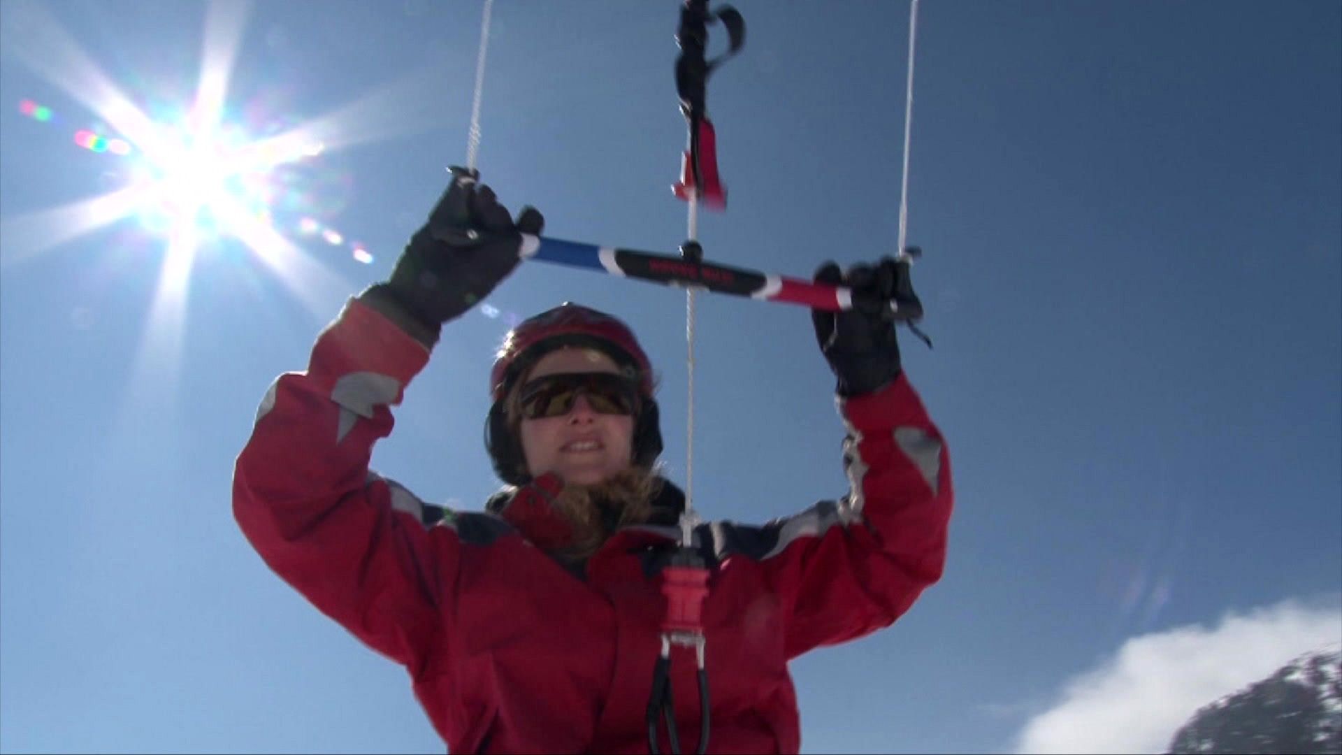 Winter Kiting in St Moritz
