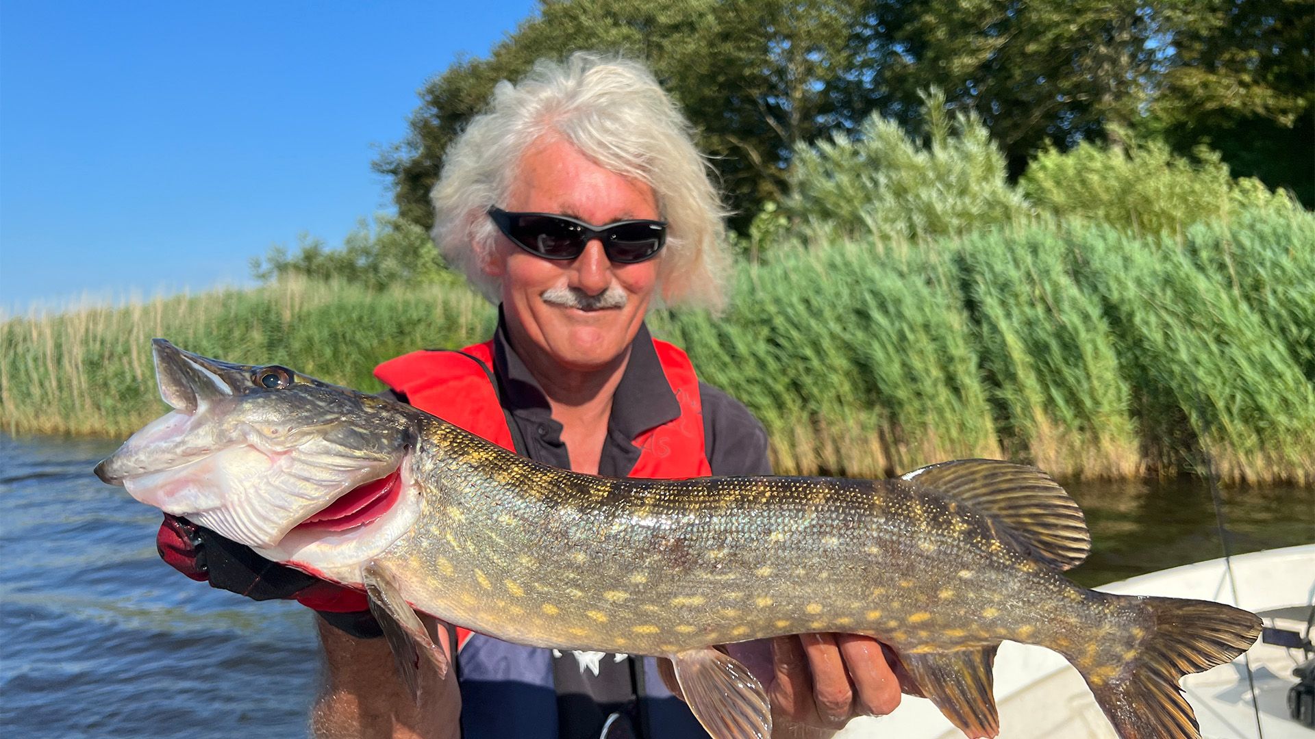Kurzsession am Westensee auf Hecht