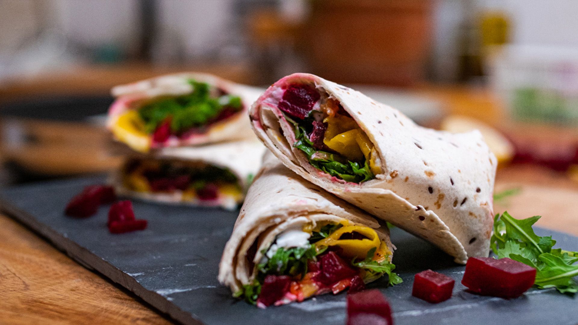 Winterliche Wraps in unter 10min