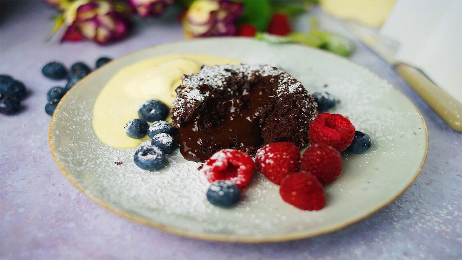 Schokoladen Lava Kuchen