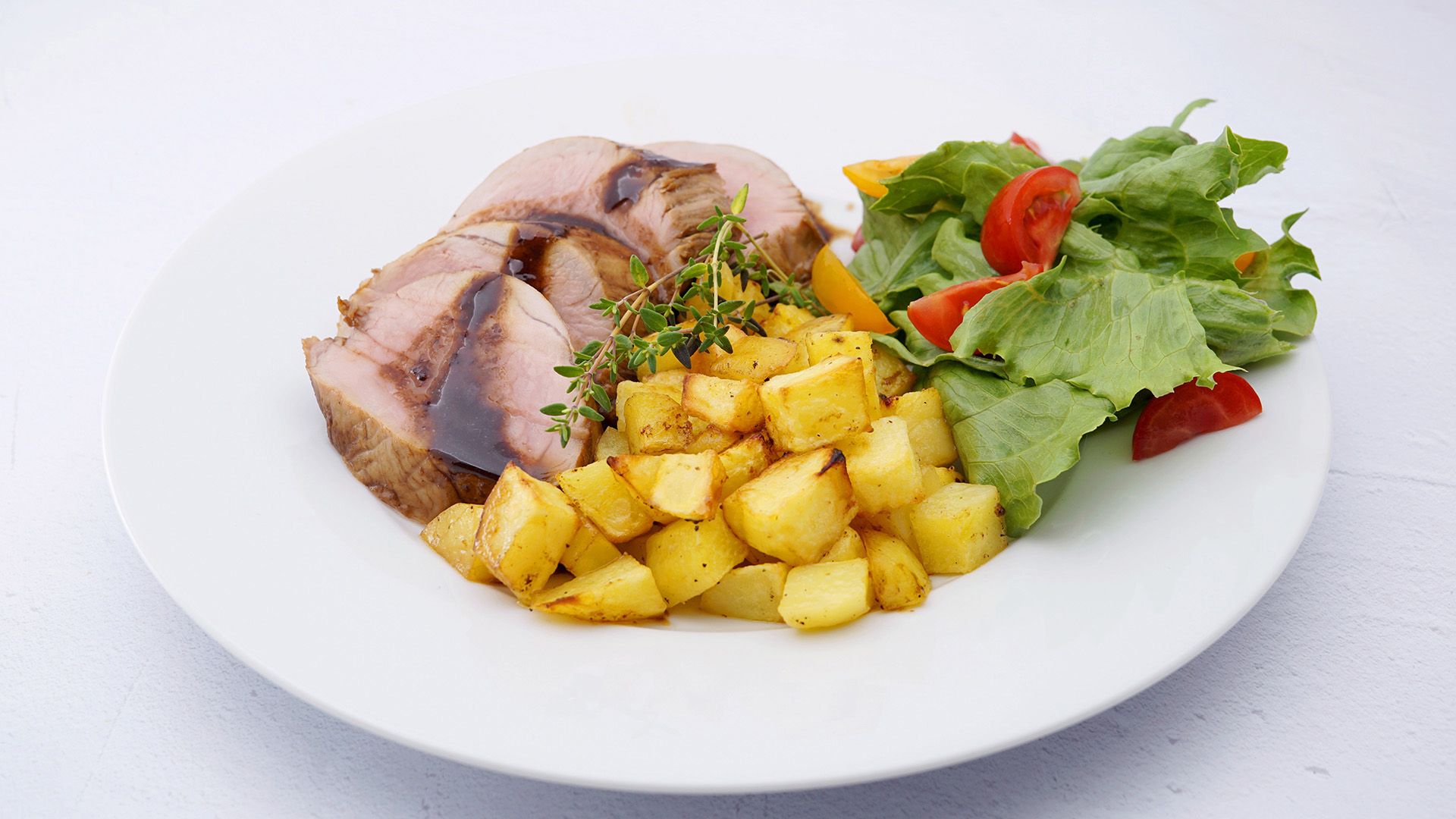 Mariniertes Schweinsfilet