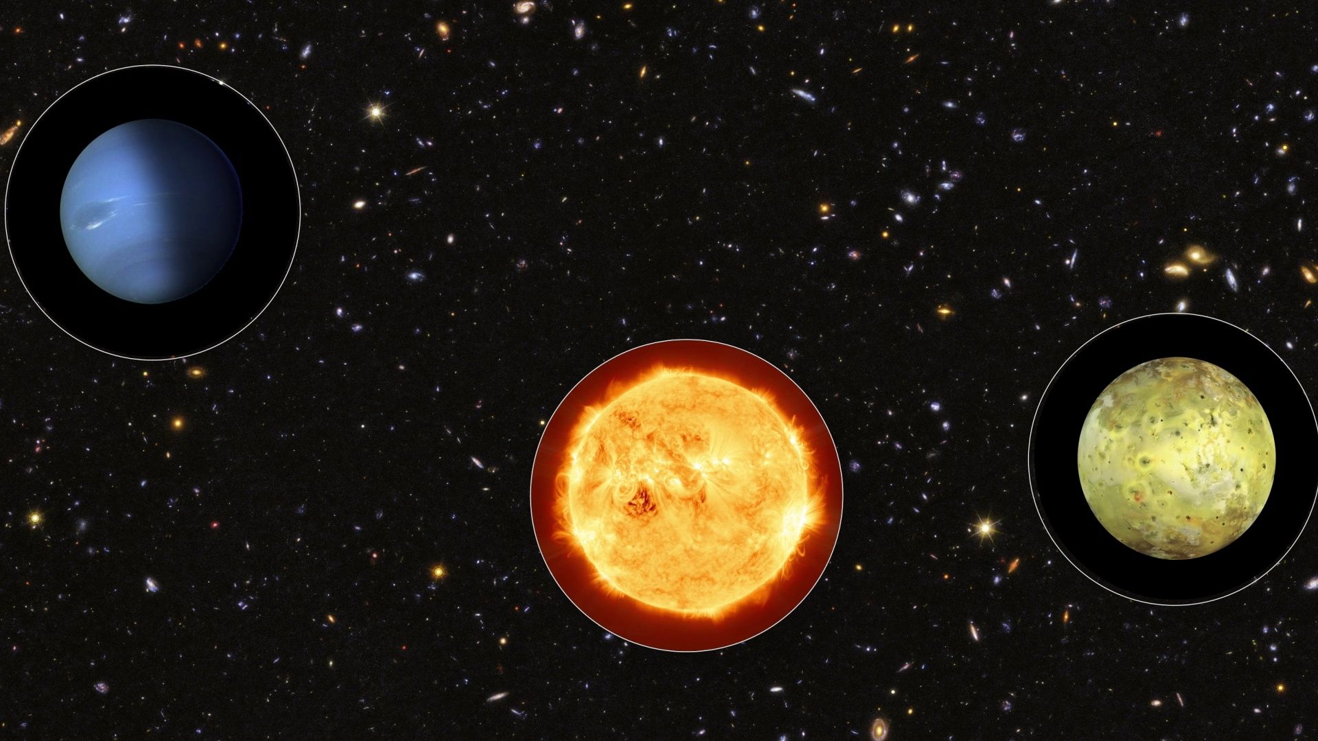 Sonne/Rakete