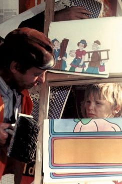 Moritz in der Litfaßsäule