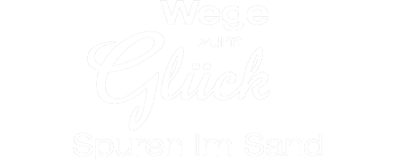 Wege zum Glück - Spuren im Sand