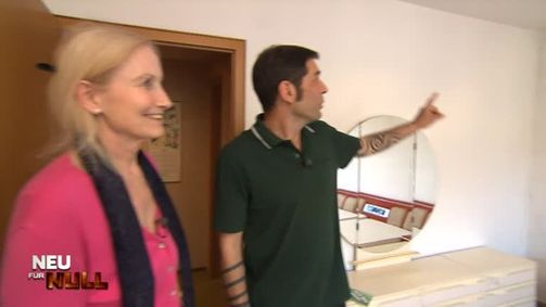 Neu für Null - Schöner Wohnen ohne Geld Neu für Null - Schöner Wohnen ohne Geld Folge 25: Familie Gehr/Kleck aus Berg