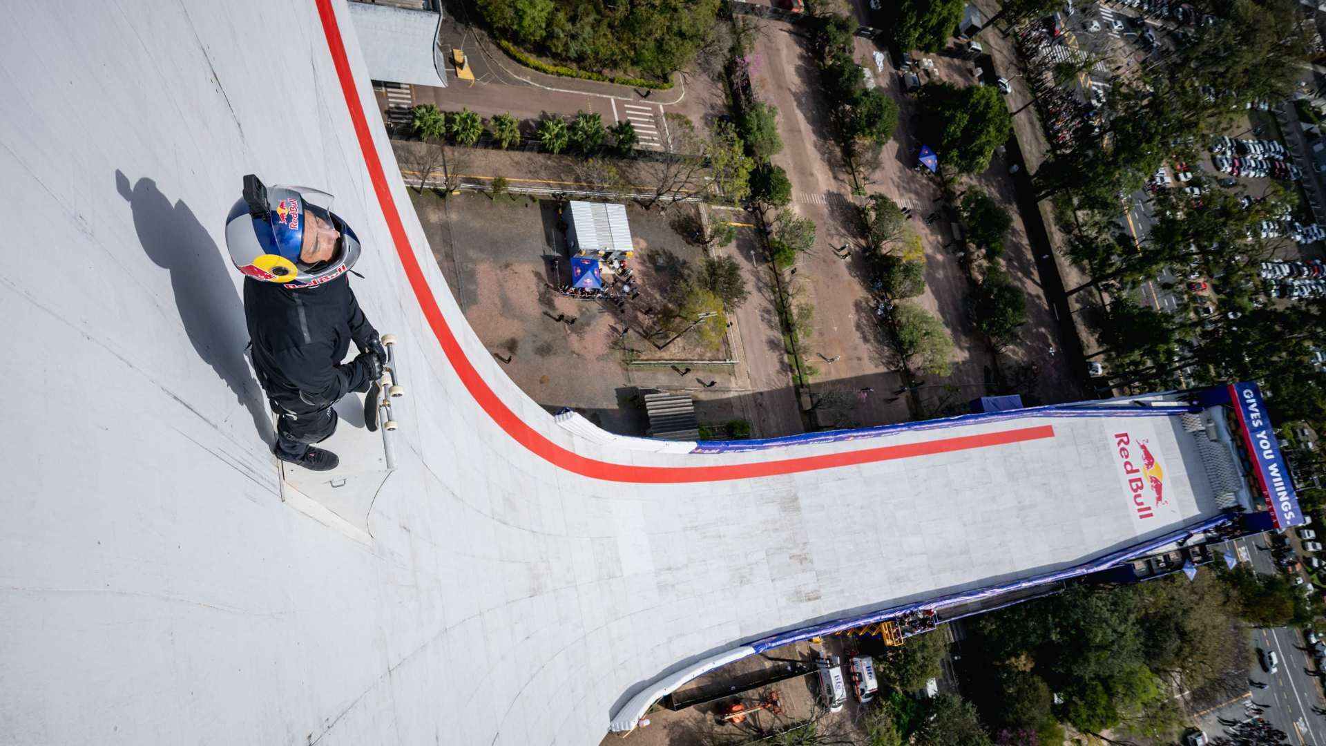 Red Bull Building Drop