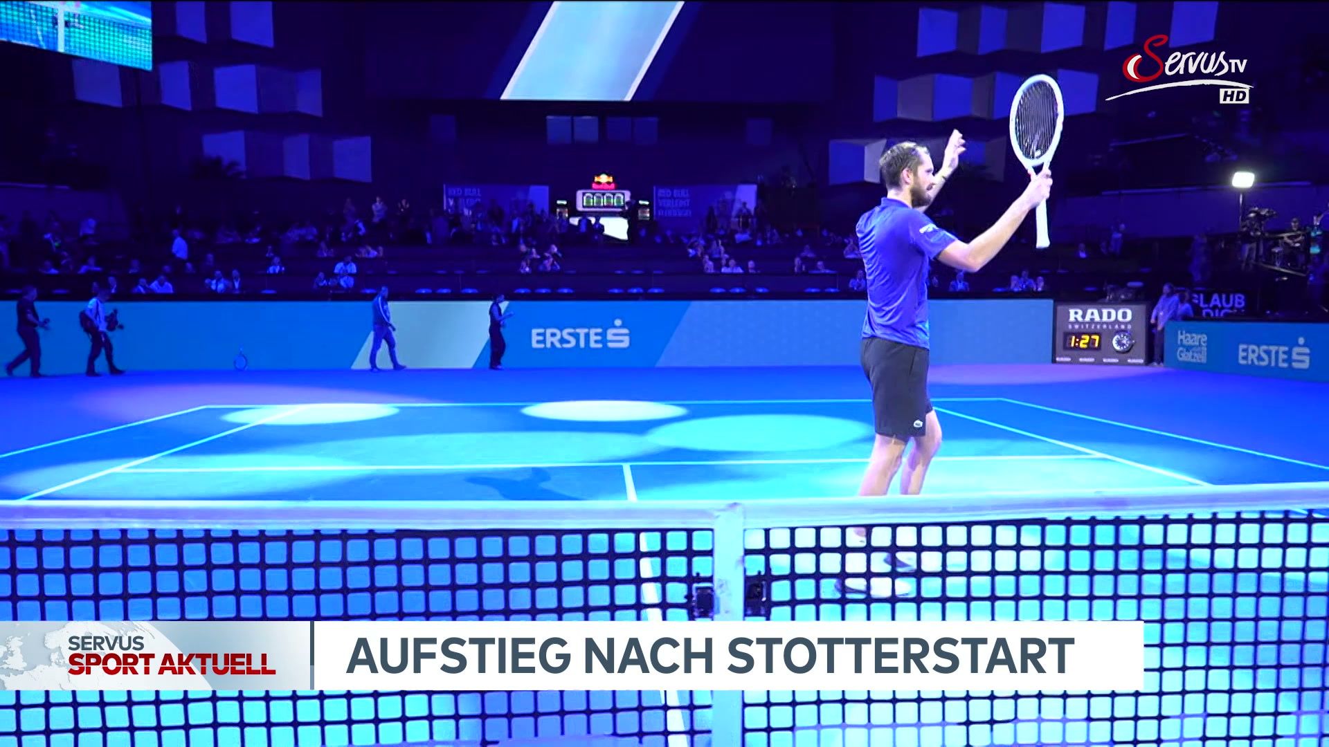 Wawrinkas emotionaler Abschied - Servus Sport aktuell